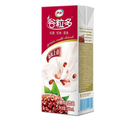伊利谷粒多谷物牛奶饮品红谷苗条装 250ml