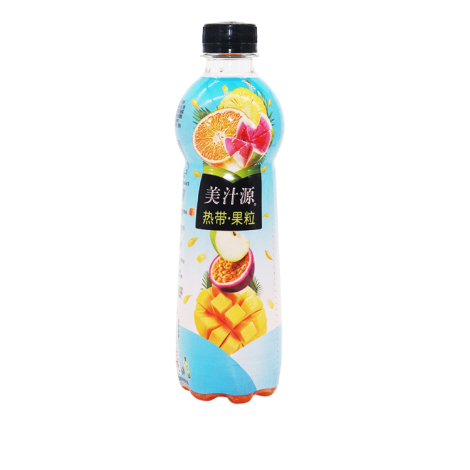 美汁源热带果粒复合果汁饮料  420ml